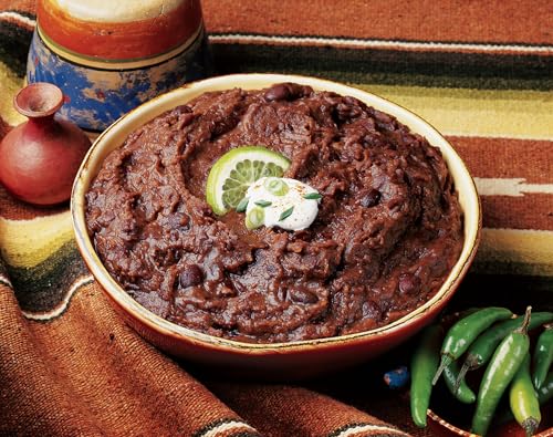 Image of Amy's Organic Refried Beans Canned, Light in Sodium Refried Black Beans, Vegan Gluten Free and Vegetarian, 15.4 Oz