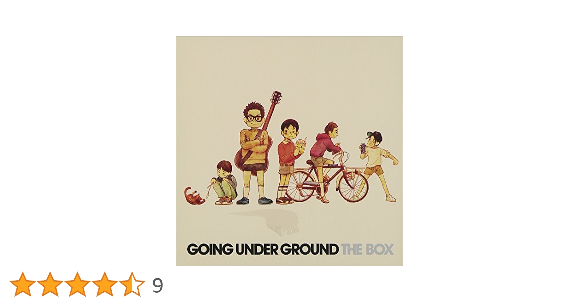 邦楽 GOING UNDER GROUND THEBOX Amazon.co.jp: THE BOX: ミュージック