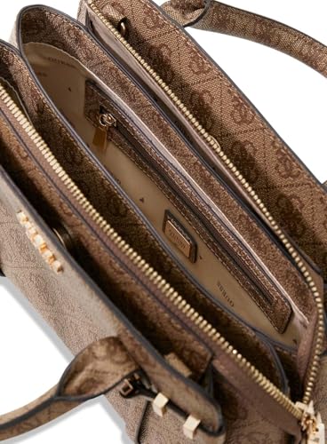 Sac à main GUESS Leona marron clair à double compartiment - 2