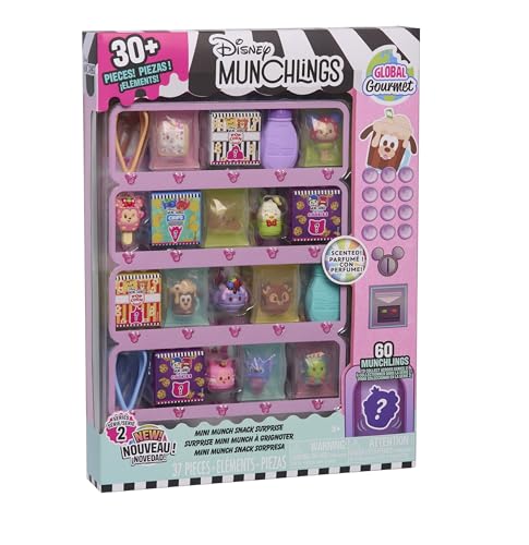Disney Munchlings Mini Munch Snack Surprise Collectible Munchlings Figures