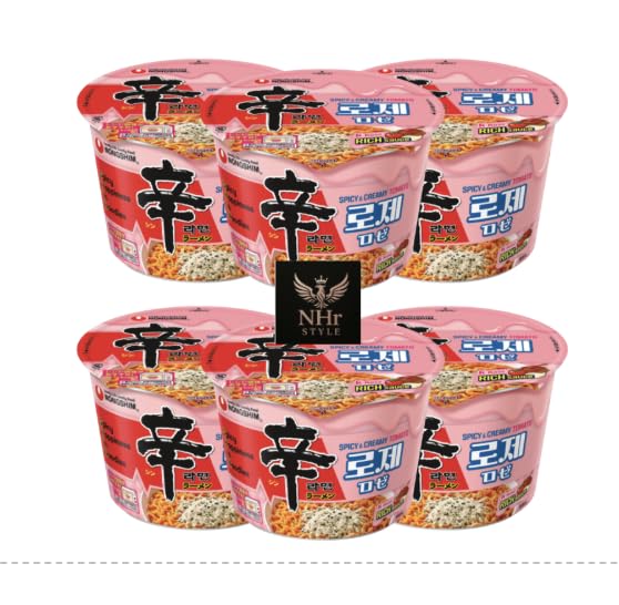 辛ラーメン ロゼ カップ　24個セット Amazon.co.jp: 【販路限定品】辛 ラーメン ロゼ カップ 6個セット