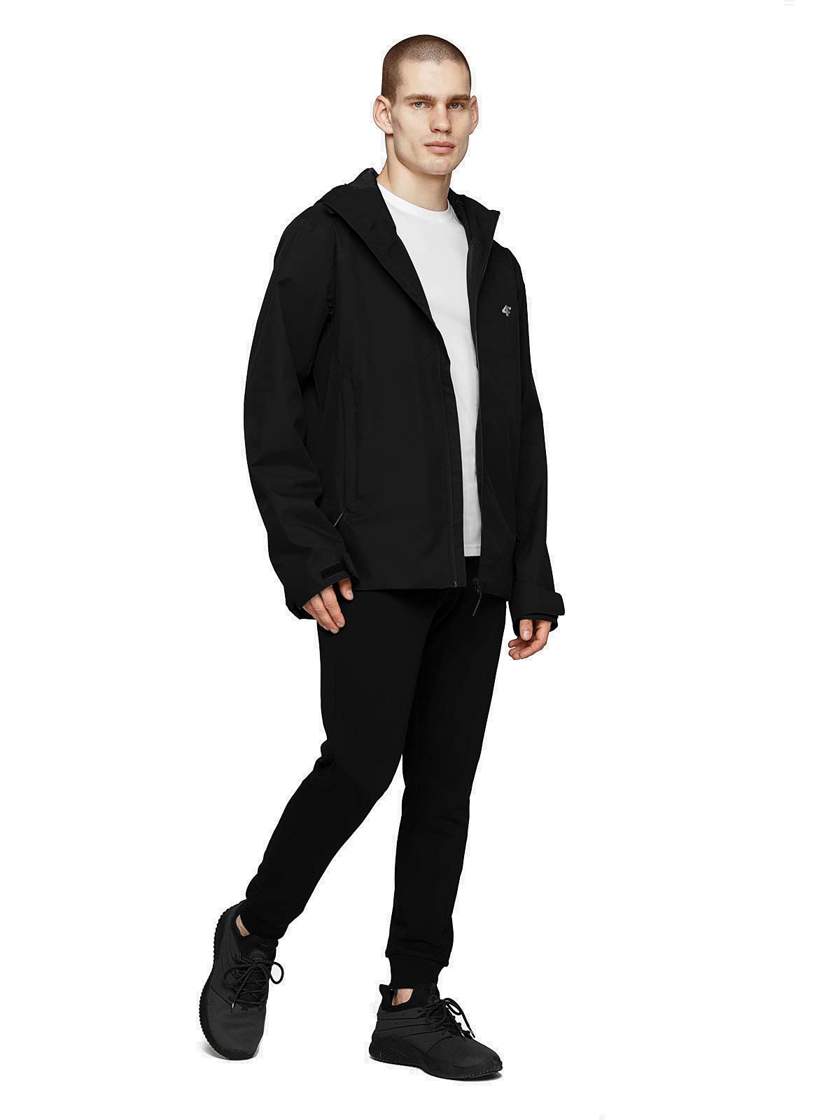 4F Kurtka męska Sage, Deep Black, L