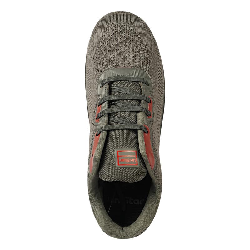 Image of Unistar Men's Leather Safety Shoes with Steel Toe Slip Resistant Industrial Work Boots Water Resistant Construction Footwear for Daily Use