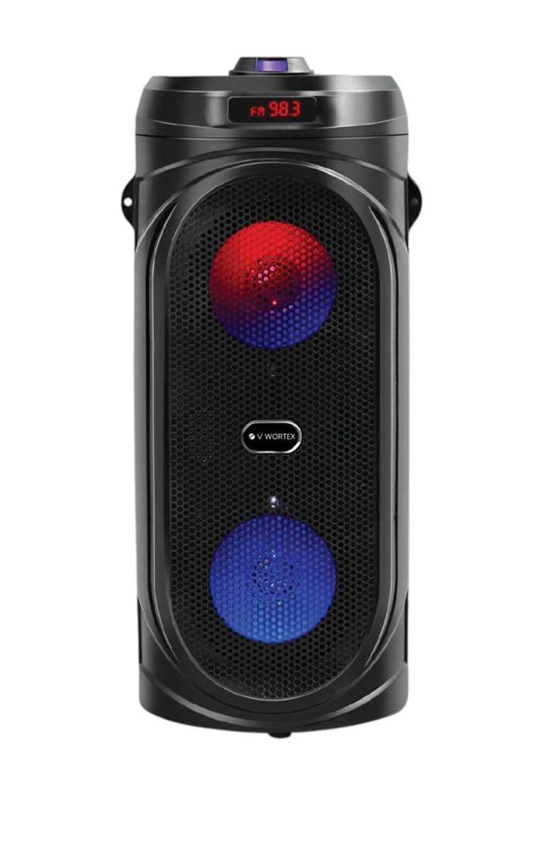 30W Wireless Bluetooth Speaker with HD Sound, Extra Bass, RGB LED Lights, Fast Charging, USB Playback, AUX Input for Parties and Outdoor Use-image-3