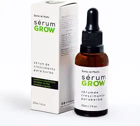 Sérum Grow Faz Crescer a Barba Rápido 30ml - Barba de Macho