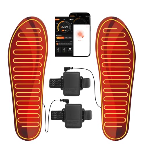 NASOLZIK Heated Insoles Size L