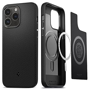 Spigen voor iPhone 14 Pro Case Mag Armor Hoesje -Matte Black