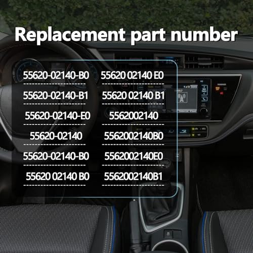 Divisor para portavasos consola central Toyota Corolla 2009-2013 miniatura 6