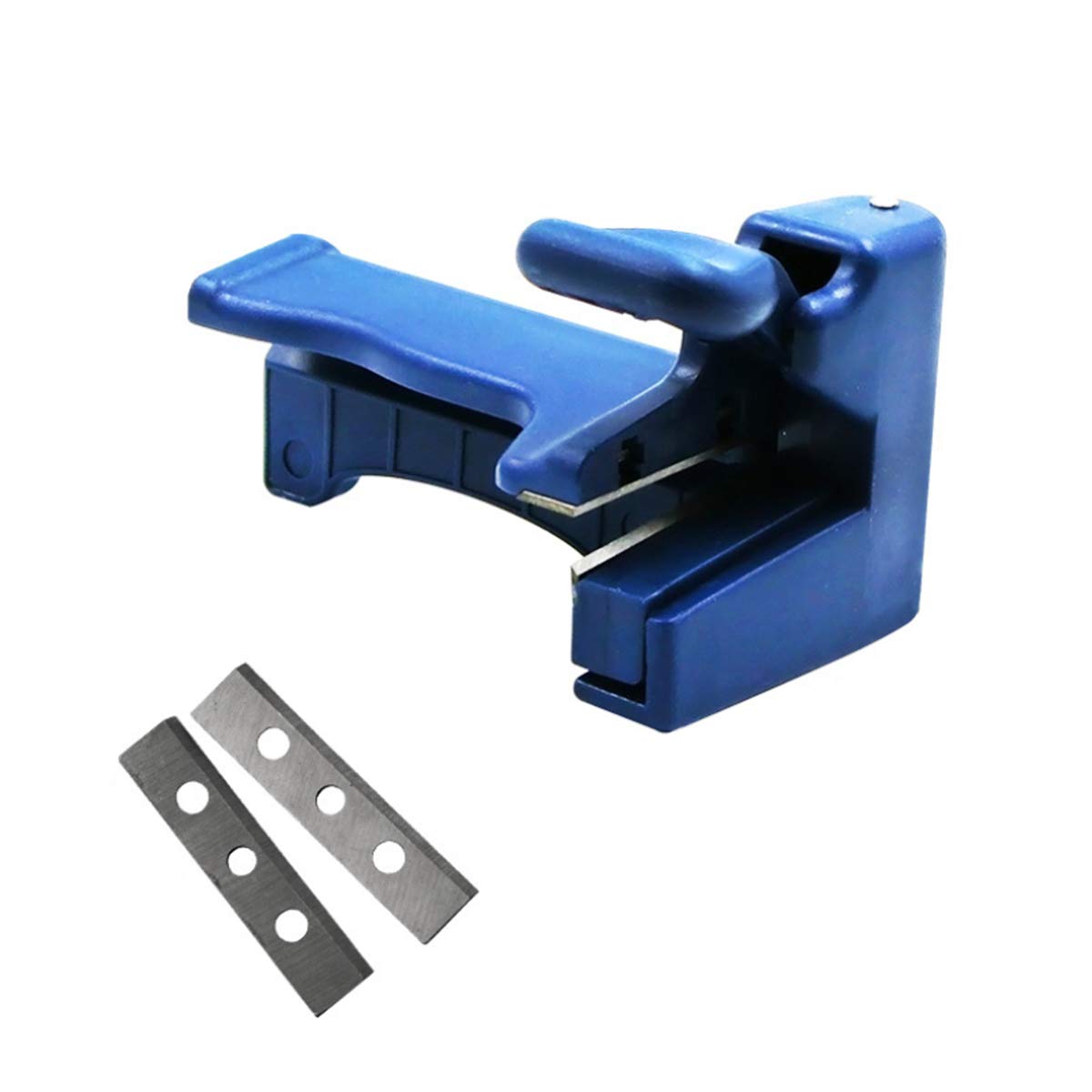 Cortadora de doble filo, cortador de doblado de borde manual de madera cabeza y cola de corte de carpintería de hardware de la máquina