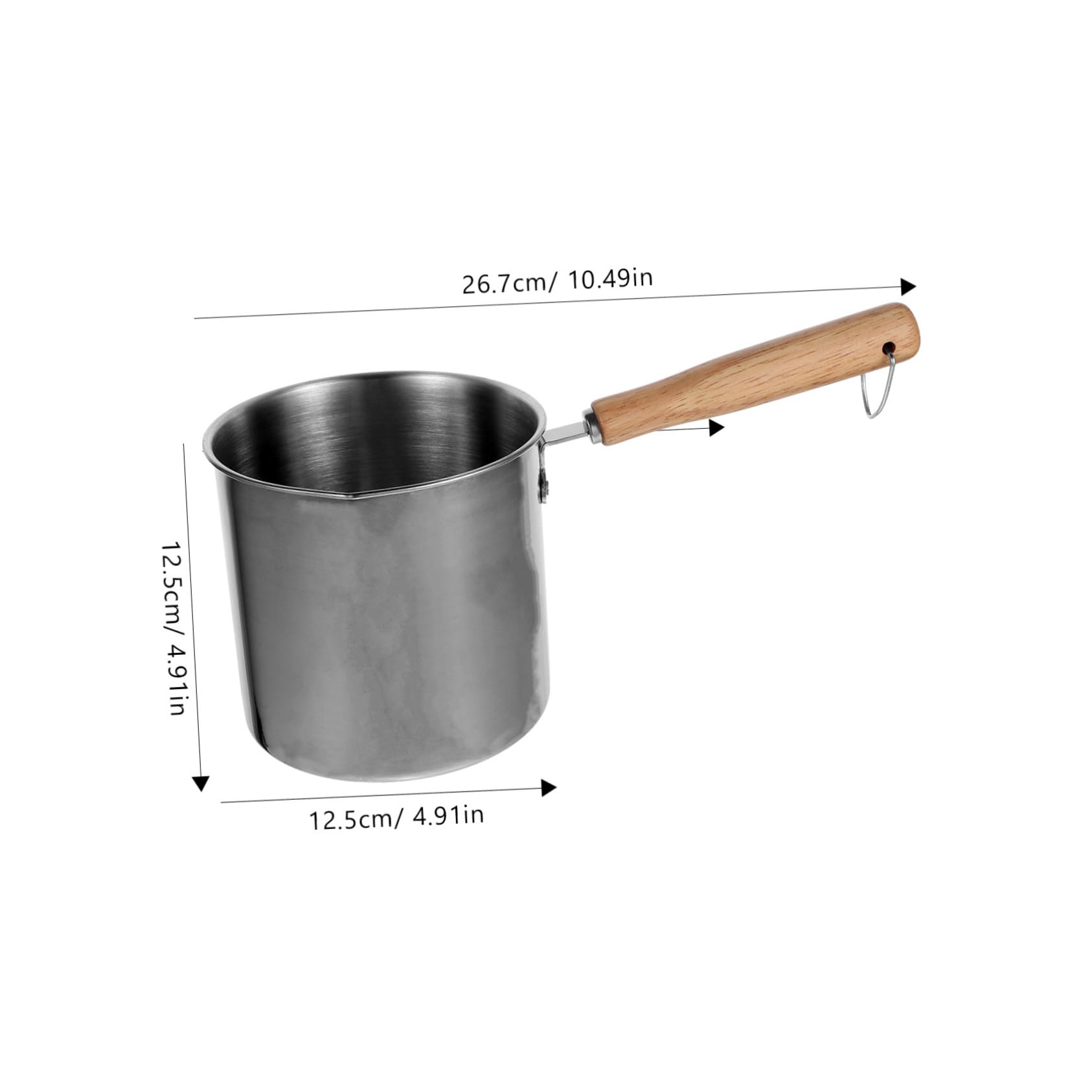 VOSAREA Stainless Steel Deep Fryer Pot with Strainer Basket and Food Tong - for Deep Frying Breakfast - Heating Milk and More Essential Kitchen Tool for Cooking Lovers