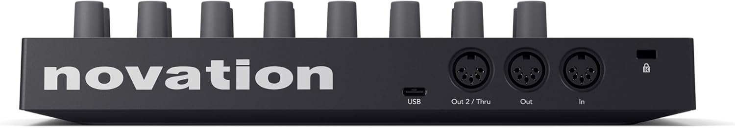 Novation Launch Control 3 – USB Powered, MIDI Control Surface for DAW and Hardware Integration with 16 Endless Encoders, 5-Pin MIDI I/O, and Music Software Bundle