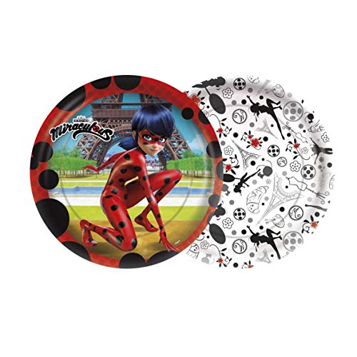 Regina Prato 18cm R552 Ladybug Pacote De 8 unidades Rg