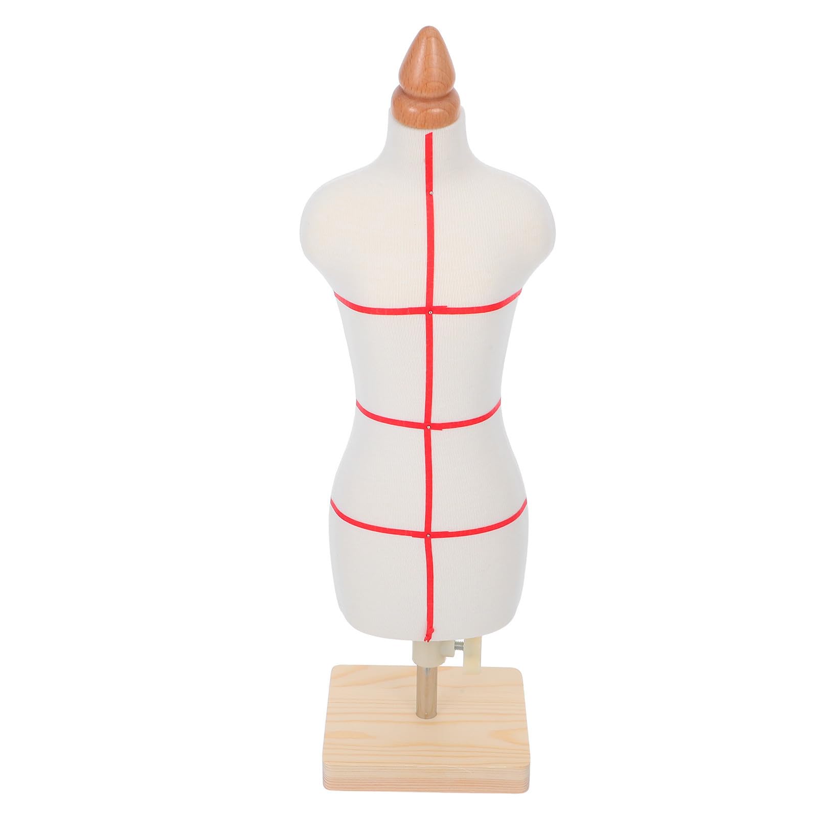Busto de costura miniatura 1/3 Beaupretty con acabados elegantes y base de alta estabilidad