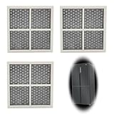 tiyiyok Kühlschrank Filter, Kühlschrank Luftfilter, 3 Stück Pure Fresh Filter, für Lg Lt120f kühlschrank Luftreiniger 8.1 CM × 8.1 CM Kompatibel mit den meisten Maschinen