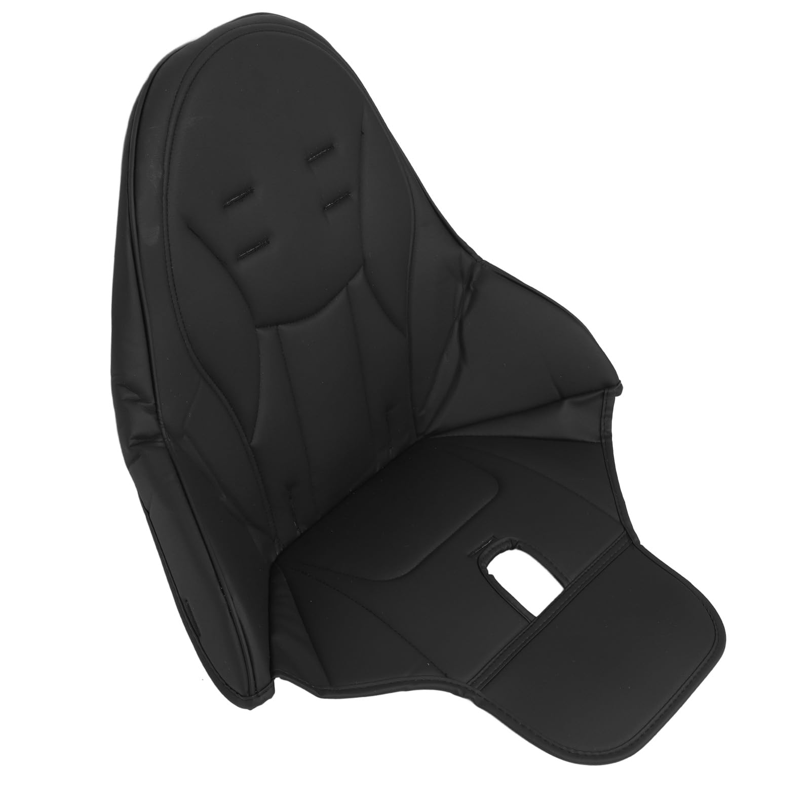 Alomejor Coussin de Chaise Haute avec Housse Amovible en Cuir PU Doux