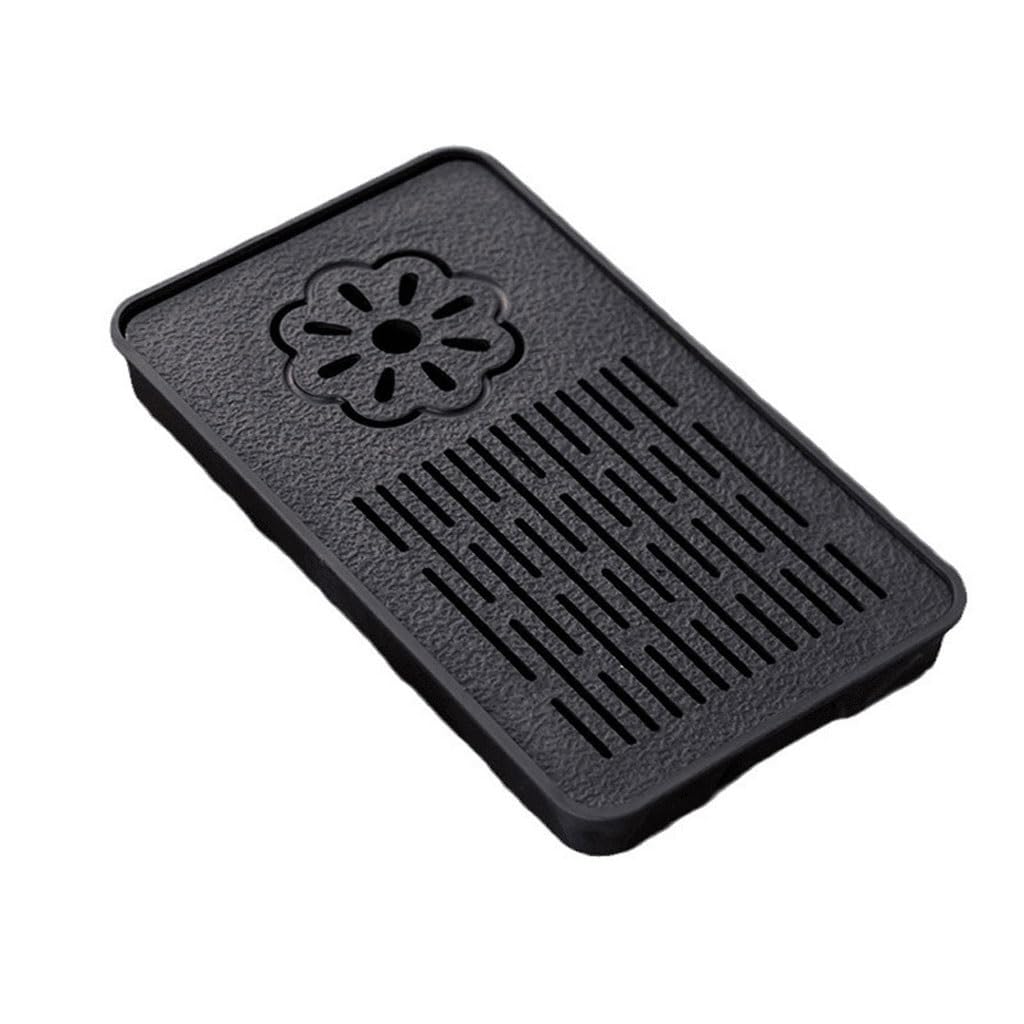 GTHTUHFD Zen-Inspired Tea Sets Tea Tray Small Household Drainer Simple Kung Fu Dry Brewing Rectangular Drain Storage Leisure Decoration