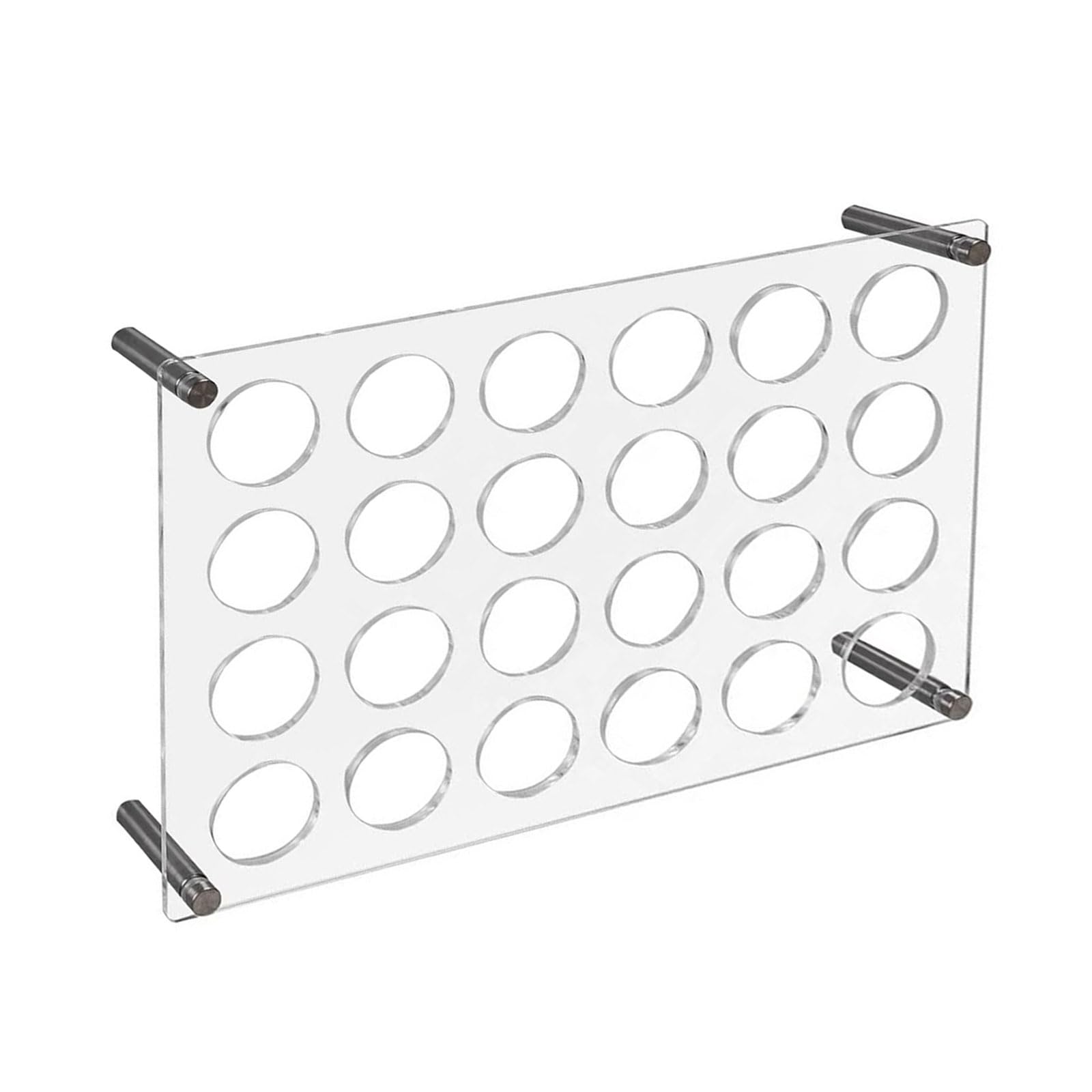 Nucelit Functional Coffee Pods Display Rack Unique Coffee Pods Organizers Sturdy Acrylic Storage and Display Stand Rack Portable