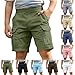 Kids Summer Lightweight Linen Cargo Shorts Casual Elastic Waist Loose Thin Bermuda Shorts with Pockets for 5-15 Years