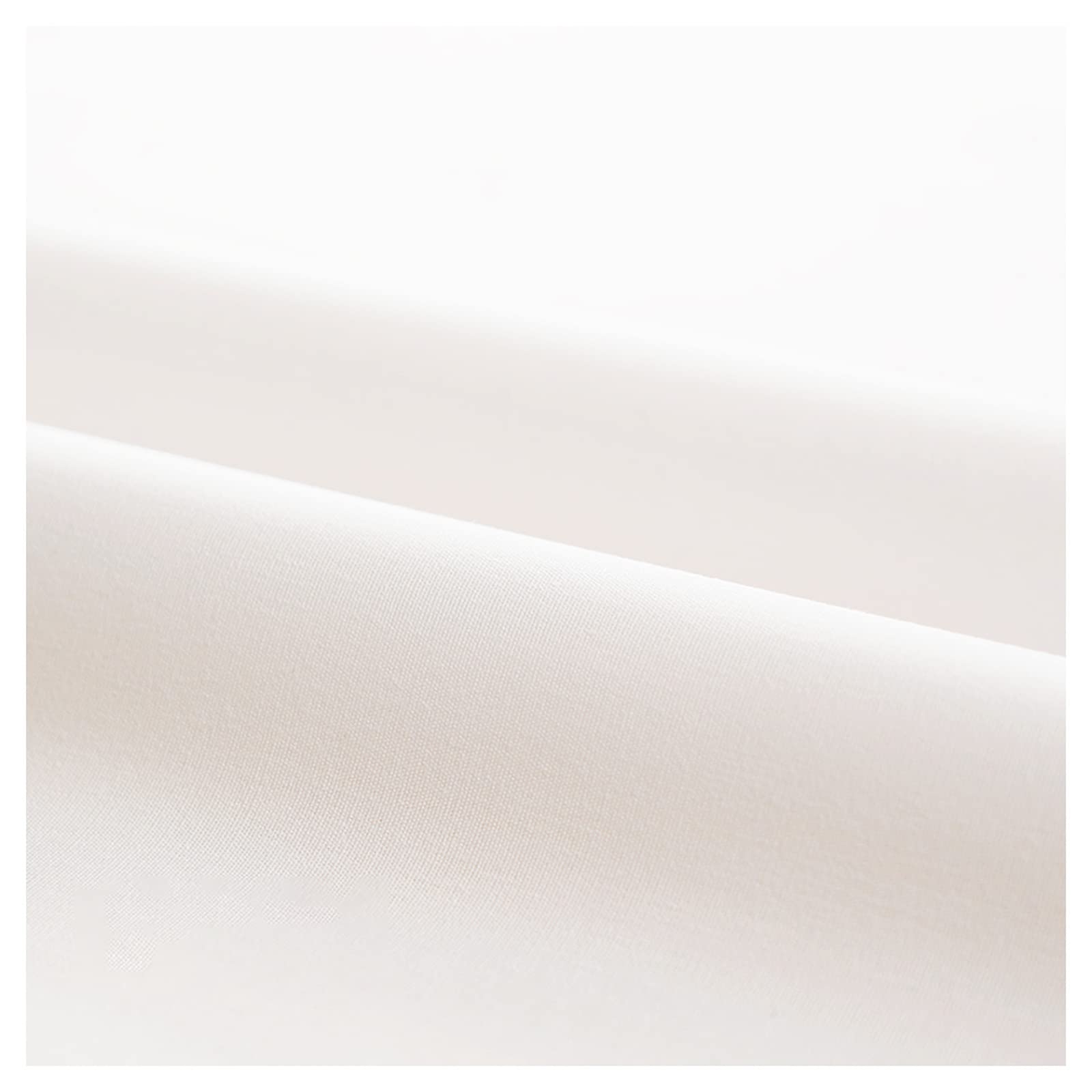 100% Plain Cotton Fabric By The Yard Plain Weave Cotton Fabric Used For Shirt Dress Handmade 145 Cm Wide Sold By The Meter(Color:bleach)