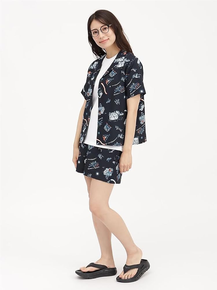 Amazon | [ザノースフェイス] ショートスリーブアロハベント