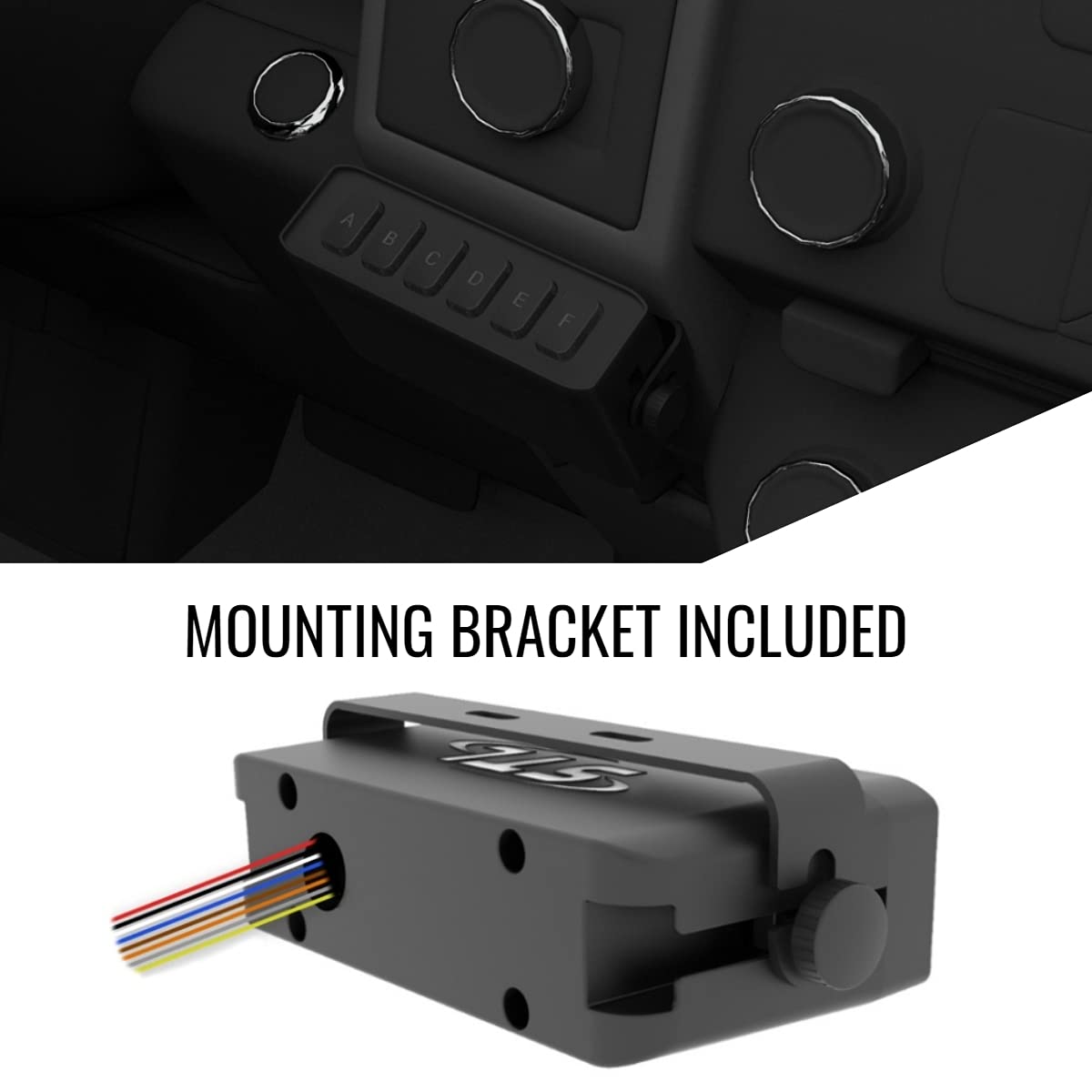 6 Switch Box Weatherproof Controller with 6 Panel Backlit LED Switch
