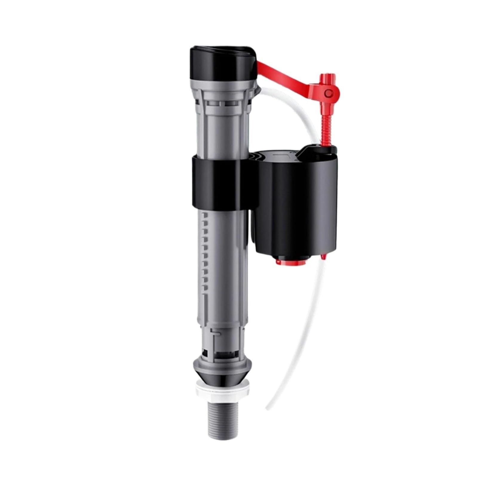 Universal Adjustable Height Toilet Fill Valve 19.5-30.5cm Shank Inlet Float Water Control for Bathroom