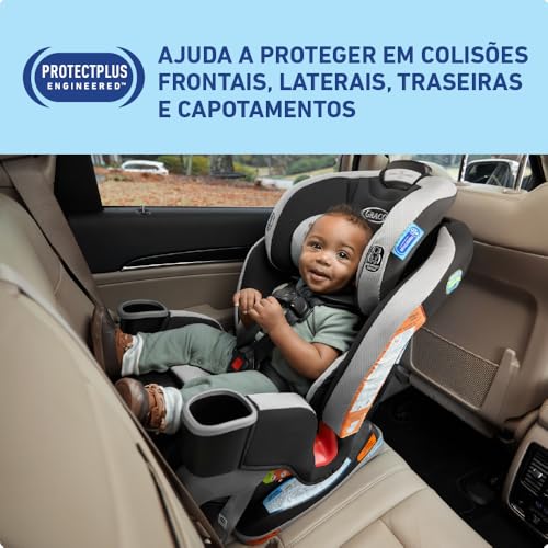 Image of Graco Extend2Fit Convertible Baby Car Seat, Rear and Forward Facing, Adjustable Extension Panel for Extra Legroom, Redmond