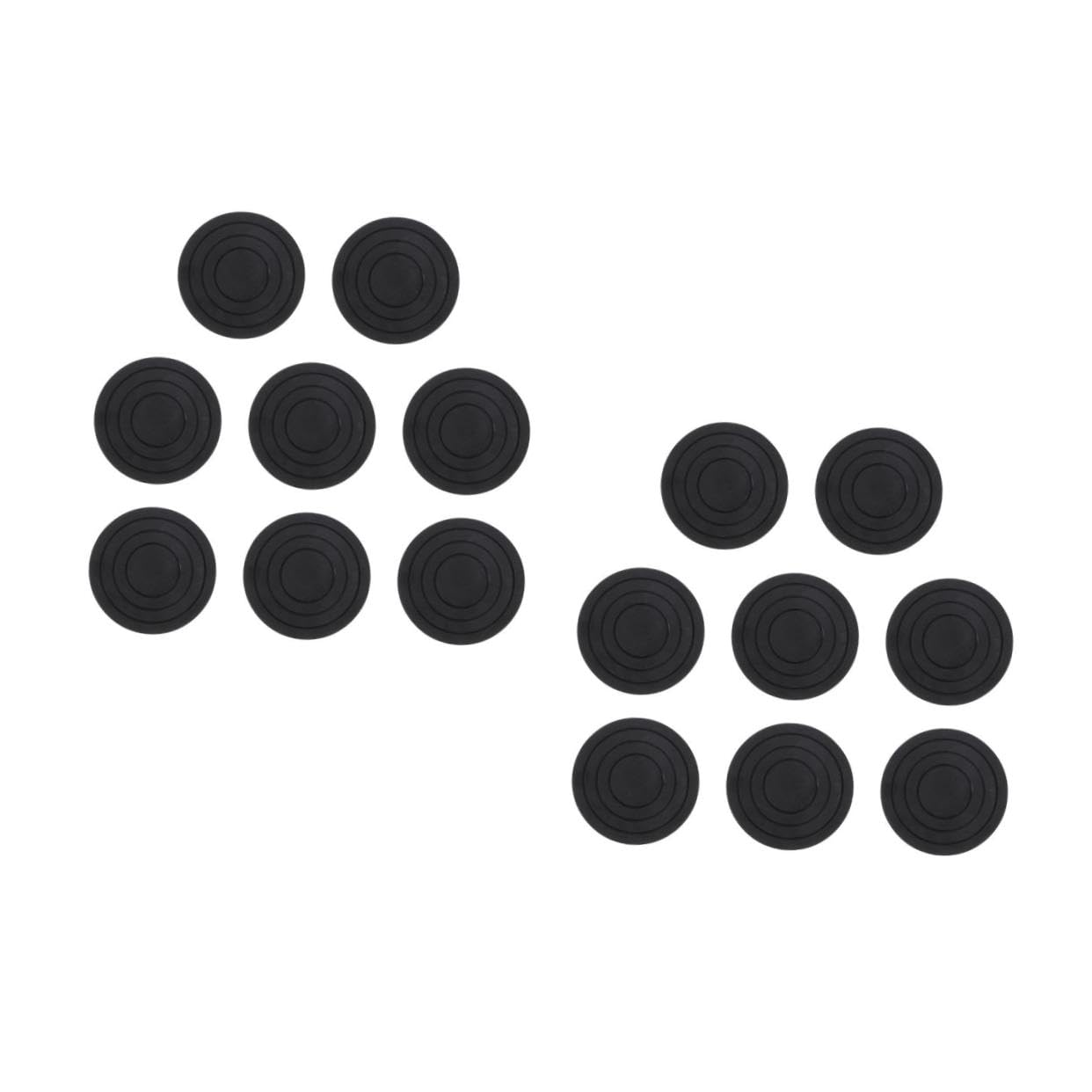 VILLCASE 2sets 8pcs Vibration Pads for Washing Machine Shockproof Feet and Mat for Stable Laundry Pedestal Noise Reducing Non Slip Design and Load Bearing 8pcs*2