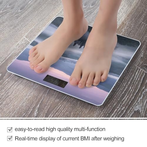 Báscula Digital de Baño con Pantalla LCD y Vidrio Templado miniatura 5