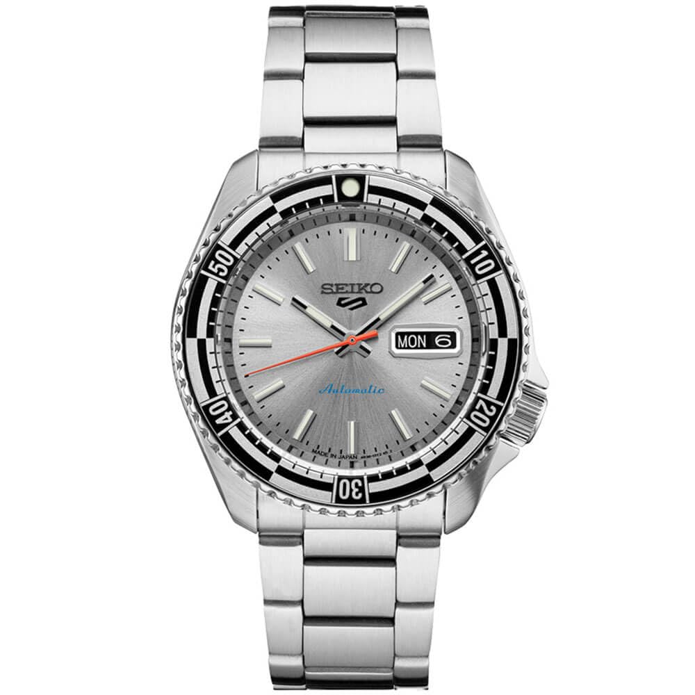 アナログ時計 SEIKO | 5 Sports Automatic Silver Dial Men's Watch SRPK09K1 Amazon.com: SEIKO 5 Sports Automatic Silver Dial Men's Watch