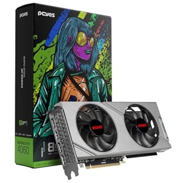 GPU RTX 4060 GDDR6 8GB 128BITS FULL SIZE DUAL FAN – PA40608GR6DF