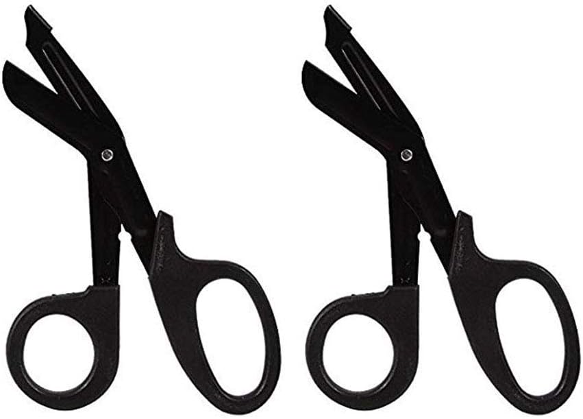 2pcs EMT Trauma Shears 7 pulgadas vendaje doblado para paramédico tijeras médicas de primeros auxilios de emergencia