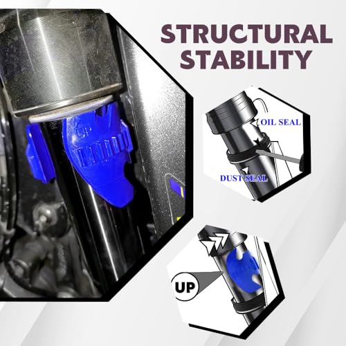 Image of Motorcycle Fork Seal Cleaner Tool, Shock Repairing Absorber Tool, Front Fork Seal Cleaner Fits 45-55mm Seal Mate Oil Level, Universal Dirt Bike Motorcycle Accessories Shock Absorber Repairing Tool