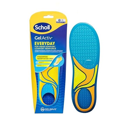 Scholl GelActiv Everyday Einlegesohlen für Frauen, Den ganzen Tag komfortable Füße, Memory Foam-Dämpfung und GelWave-Technologie passen sich den Füßen an und bietet höchsten Komfort, Größe 35.5-40.5