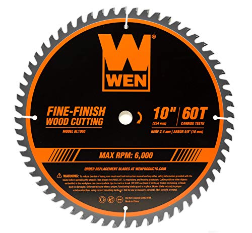 WEN BL1060 10-Inch 60-Tooth Fine-Finish...