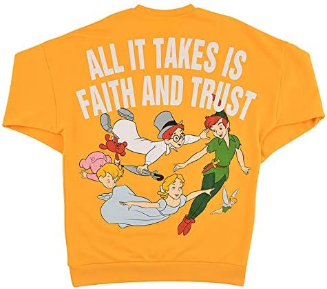 Amazon ディズニーストア 公式 ピーター パン トレーナー Message Logo トレーナー パーカー 通販