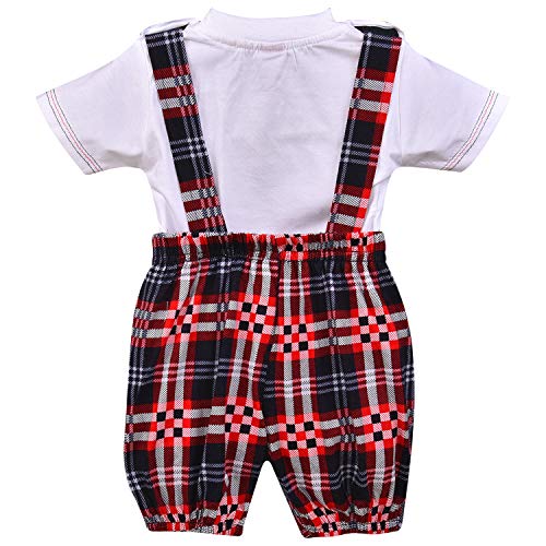 Image of Wish Karo Baby Boys Dungaree Dress for Baby Boys and Girls-(bt13)