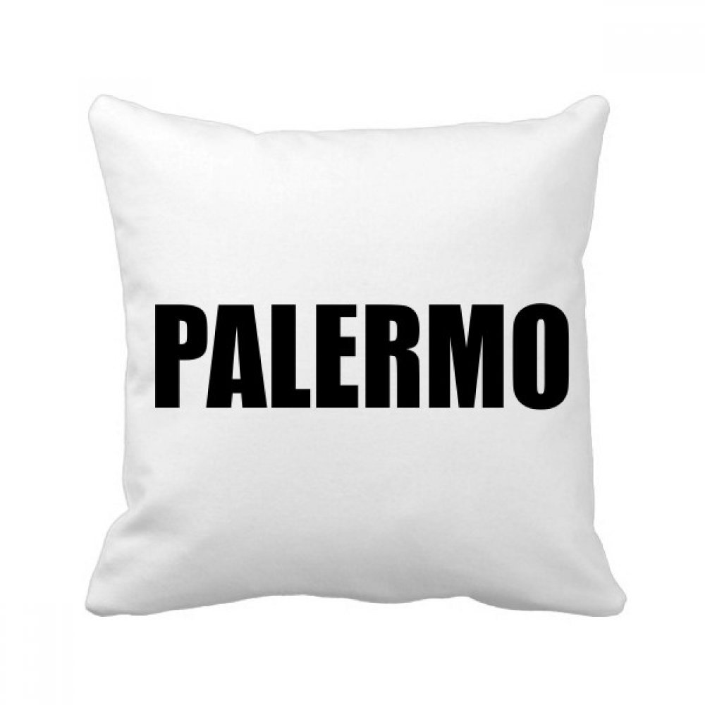 Oreiller de insert cover Palerme Italie 40x40 cadeau idéal pour maison