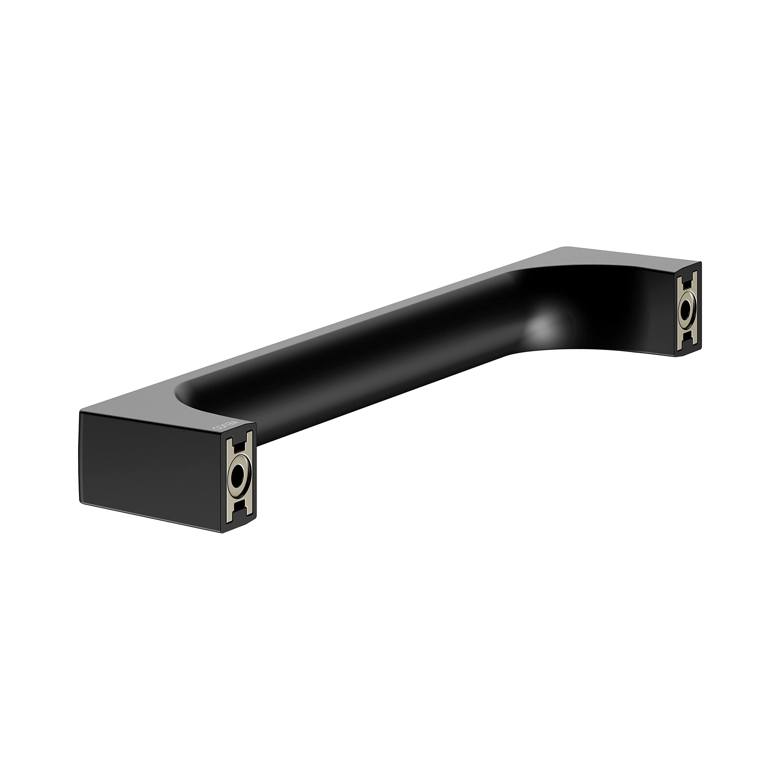 Keuco Edition 11 Maniglione 32 cm, nero opaco, portata fino a 115 kg | Made in Germany, per un facile accesso e una presa stabile nella vasca da bagno e sotto la doccia