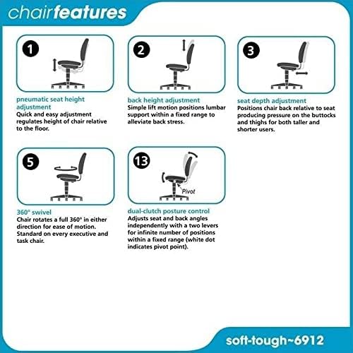 Office Chair Deluxe Workbench Drafting Chair Desk Chair Gaming Chair