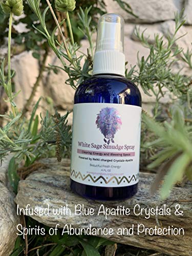 Sage Smudge Spray For Cleansing Negative Energy. Infused With Spirits Of Protection And Abundance. Best Alternative To Sage Smudge Sticks #TOP5