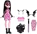 Monster High Draculaura Doll & Accessories, Gore-ganizer Beauty Kit with Bat Clips, Comb & Mirror, Customizable with Stamp Pen & Stickers