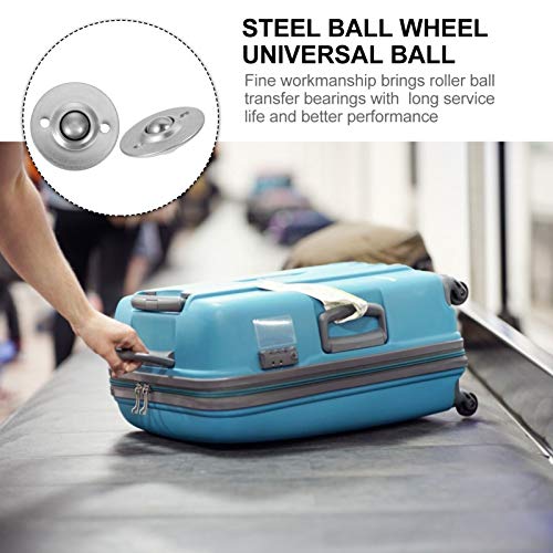 VILLCASE Rolamentos de Transferência de Esferas de 10Pcs de Aço Carbono Unidade de Mesa de Rolos de