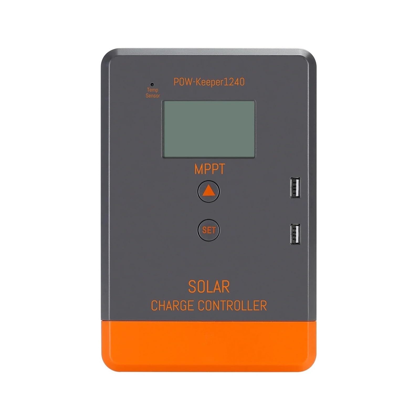 Kontroler ładowania słonecznego, 20A 25A 30A 35A 40A 45A MPPT Regulator Ładowania Słonecznego Dla 12V 24V-kwas/bateria Litowa Słoneczny Podświetlenie LCD(20A)