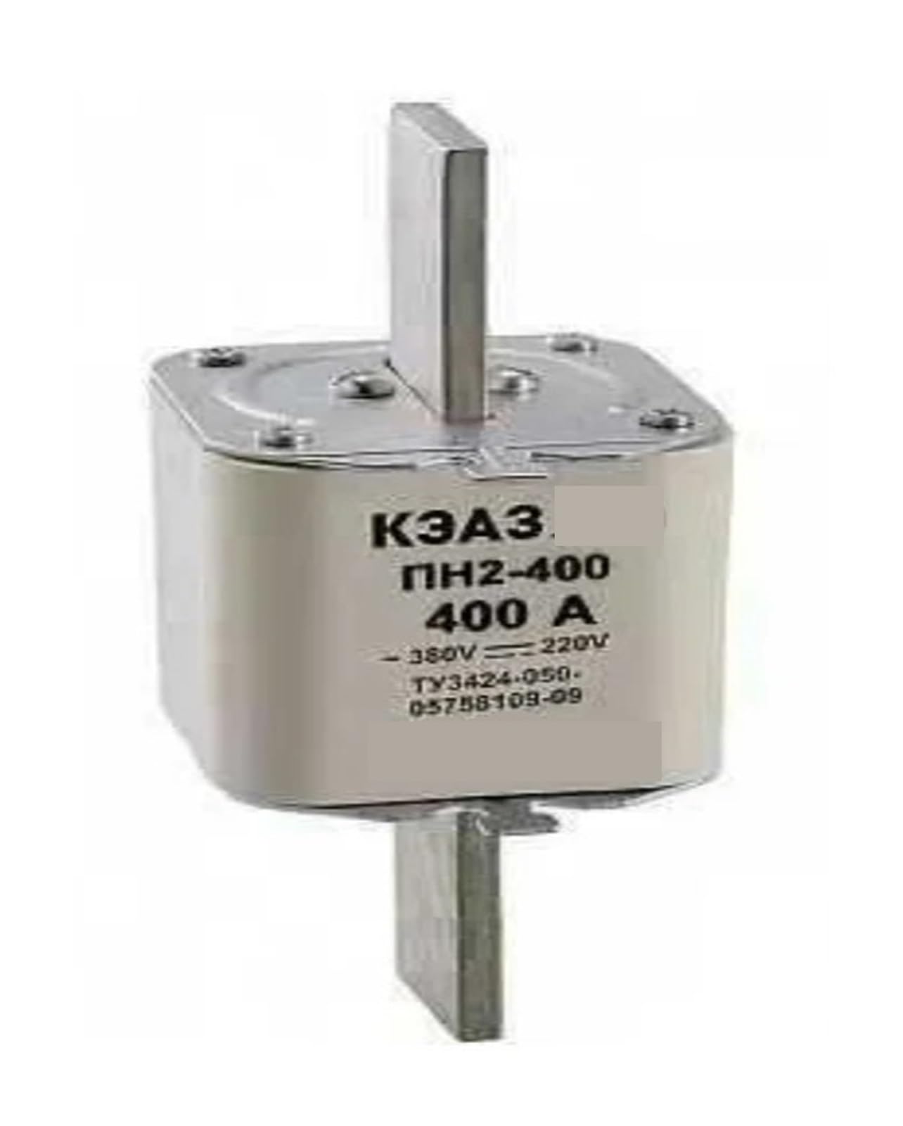 Fusible NH2 400A 380V cartouche pour coupure industrielle haute tension