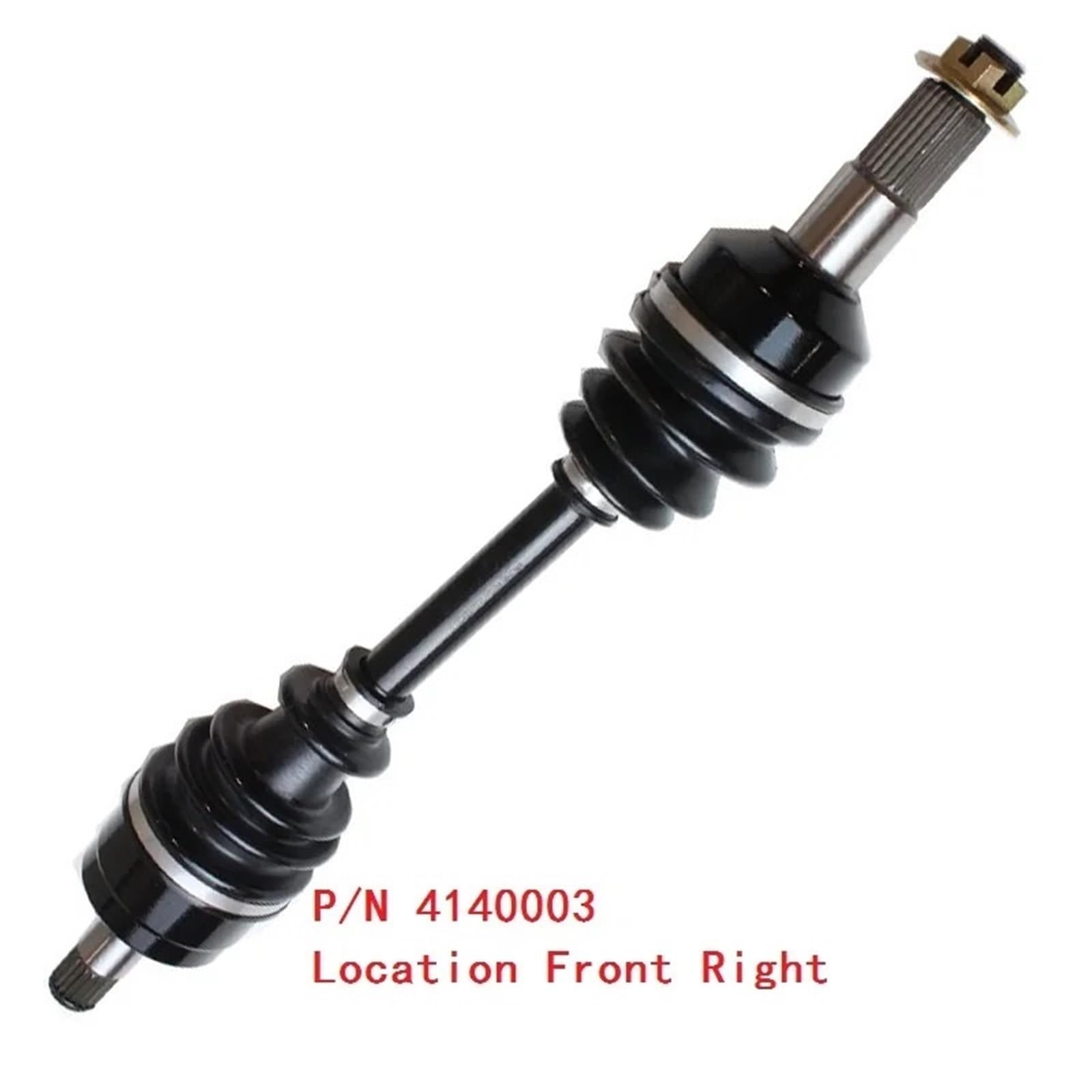 Fuelle, Árbol de Transmisión Kit de fuelle de transmisión para eje de transmisión delantero y trasero de CV, compatible con Yamaha Grizzly 660 YFM660 2003 2004 2005 2006 2007 2008 Eje de Transmisión d
