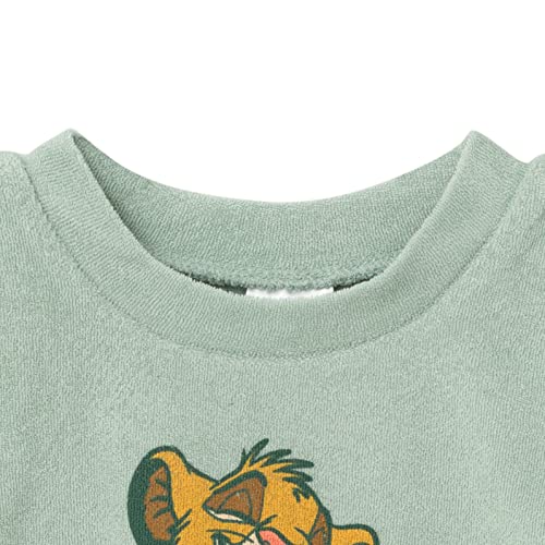 Disney Lion King Big Boys' 2-Piece T-Shirt and Shorts Set Sage Green 10-12 - image 7
