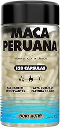 Maca Peruana Premium 2500mg 100% Pura Pote 120 Cápsulas Matéria Prima Importada Para Homens e Mulheres | Energia Resistência