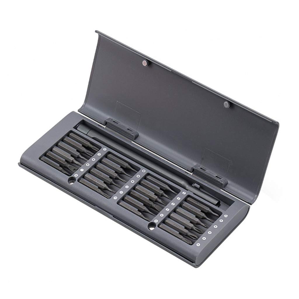 zestaw narzędzi wielofunkcyjnych, Zestaw Wkrętaków 24 W 1 Bit Magnetyczny Precyzyjne Bity Torx Hex Naprawa Narzędzi Do Telefonów PC(D)