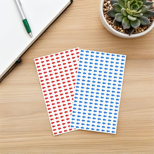 Flèches Collantes Multiples Couleurs pour Signalisation Sécurité SECFOU - 5